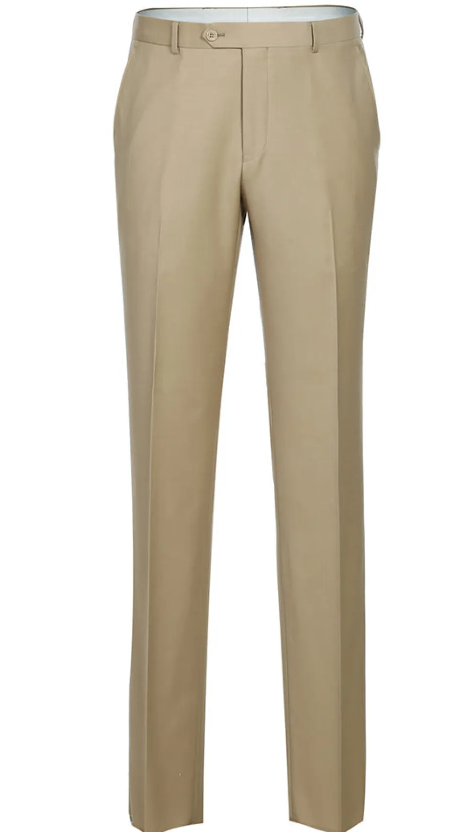 Bevagna Collection - Beige 100% Virgin Wool Regular Fit Pick Stitched 2 Piece Suit
