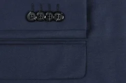 Bevagna Collection - Blue 100% Virgin Wool Regular Fit Pick Stitched 2 Piece Suit