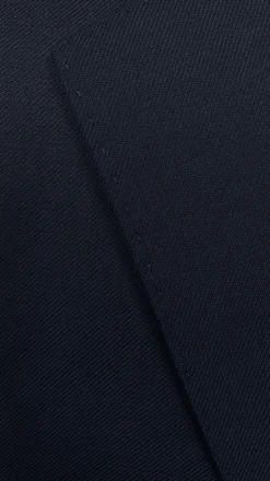 Bevagna Collection - Navy 100% Virgin Wool Regular Fit Pick Stitched 2 Piece Suit
