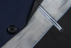 Blue 2 Piece Tuxedo Shawl Lapel Slim Fit