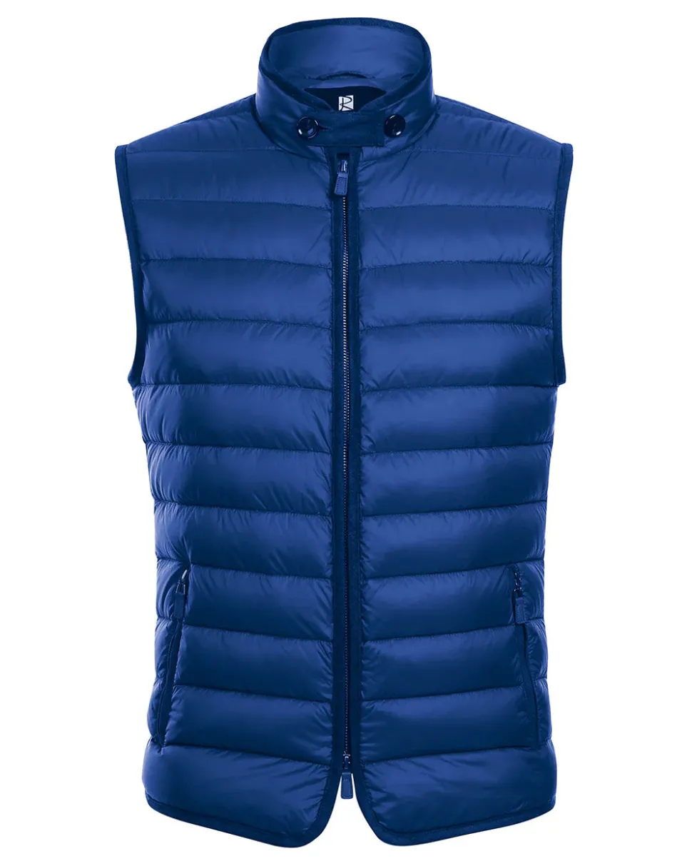 Blue Regular Classic Fit Goose Down Vest