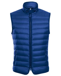 Blue Regular Classic Fit Goose Down Vest