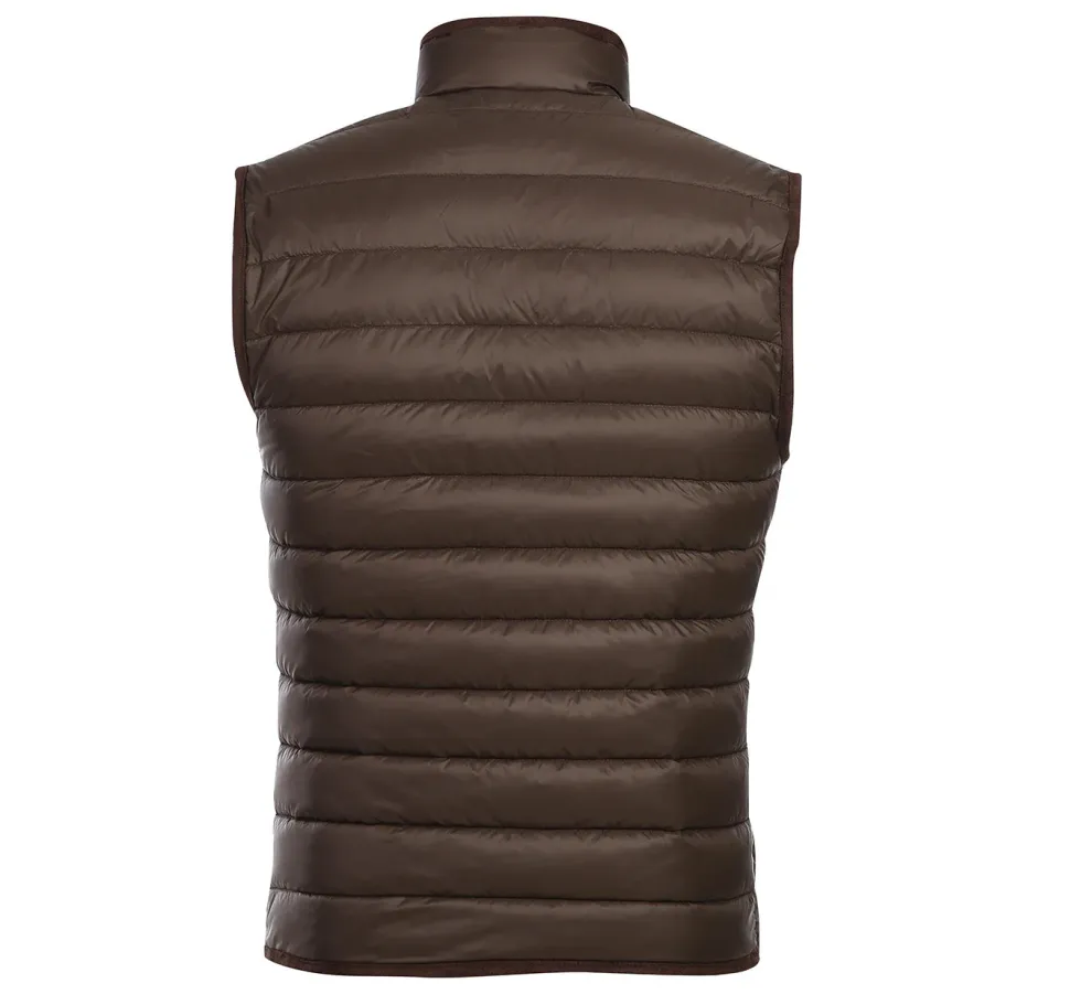 Brown Regular Classic Fit Goose Down Vest