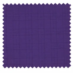 Catania Collection - Modern Fit Windowpane Suit 2 Piece in Purple