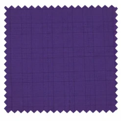 Catania Collection - Modern Fit Windowpane Suit 2 Piece in Purple