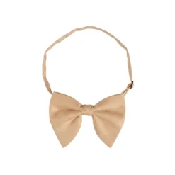 Champagne Beige Butterfly Bow Tie