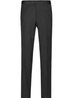 Classic Black Regular Fit 100% Wool Tuxedo Suit