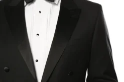 Classic Full Dress Tuxedo Tails 2 Piece Regular Fit In Black