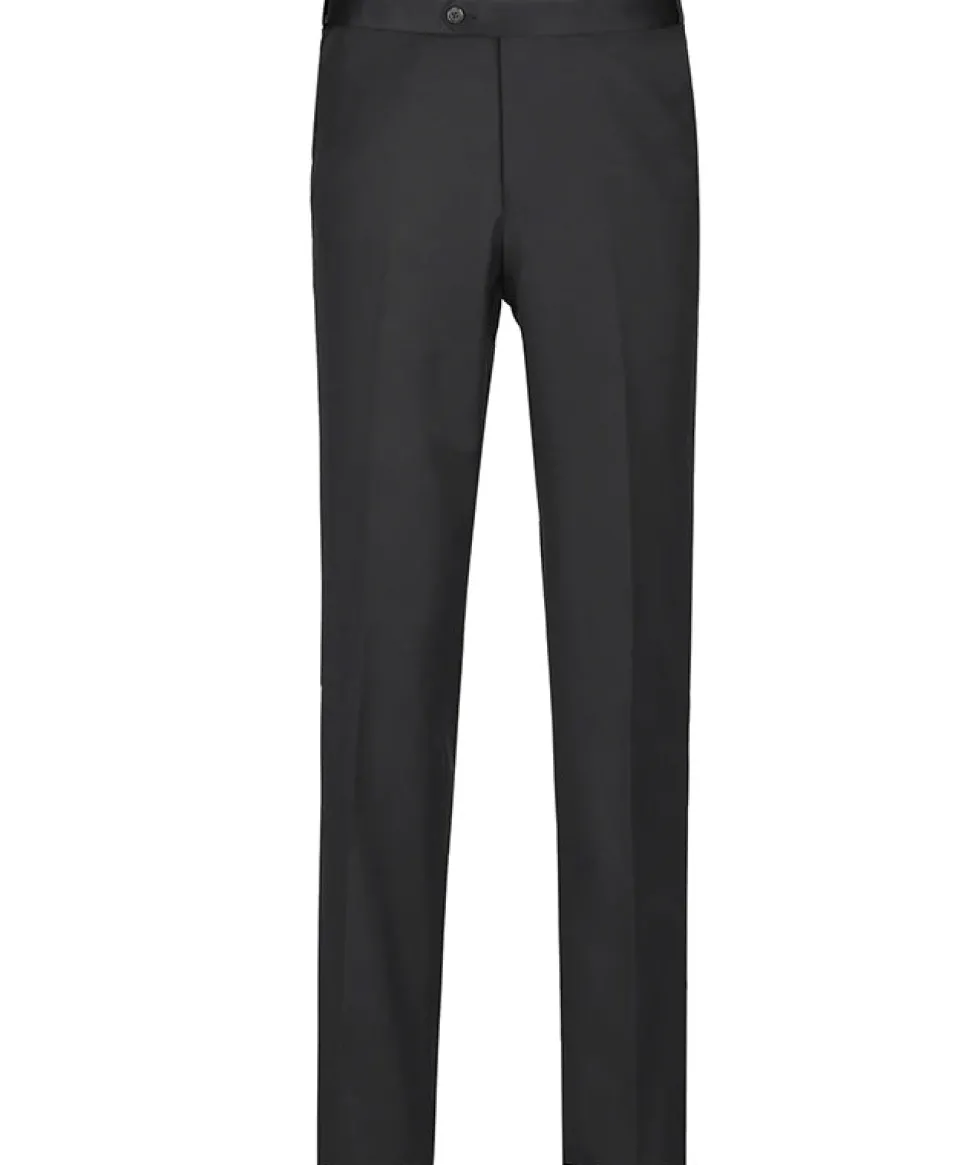 Classic Regular Fit 2 Piece Black Dress Tuxedo Peak Lapel