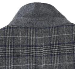 Classic Regular Fit Blazer Windowpane Pattern in Gray