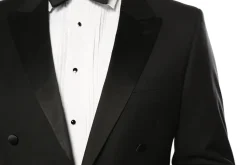 Classic Full Dress Tuxedo Tails 2 Piece Regular Fit In Black