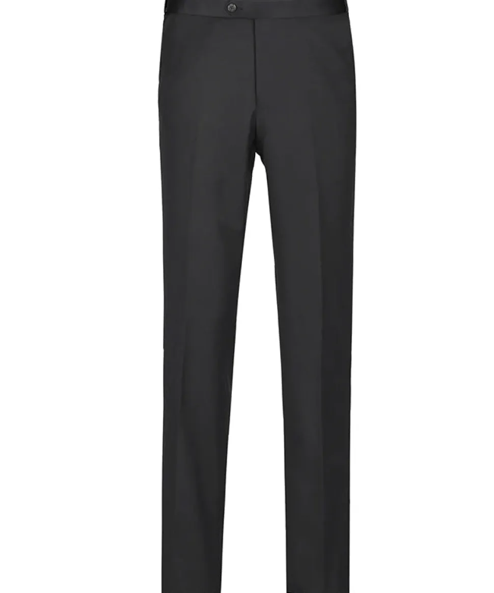 Classic Regular Fit 2 Piece Black Dress Tuxedo Peak Lapel