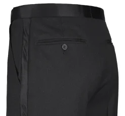 Classic Regular Fit 2 Piece Black Dress Tuxedo Peak Lapel