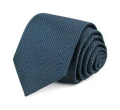 Dark Green Textured Tie