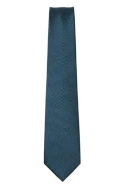 Dark Green Textured Tie