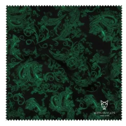 Emerald Modern Fit Velvet Jacket Metallic Design