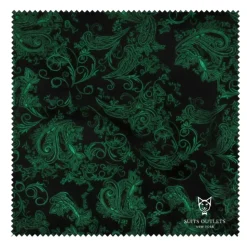 Emerald Modern Fit Velvet Jacket Metallic Design