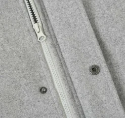 English Laundry Gray Slim Fit Wool Blend Short Coat