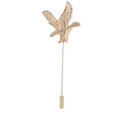Gold American Eagle Lapel Pin
