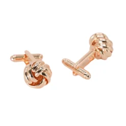 Gold Knots Design Cufflinks