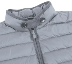 Gray Regular Classic Fit Goose Down Vest