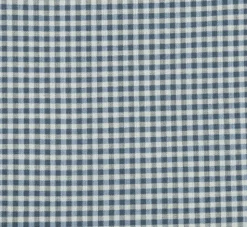 Half Canvas Slim Fit Blazer in Sage Blue Check