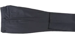 Half Canvas Wool Dress Suit Modern Fit 2 Piece in Charcoal