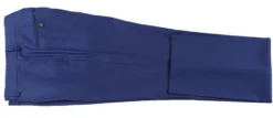 Half Canvas Wool Dress Suit Regular Fit 2 Piece in Blue