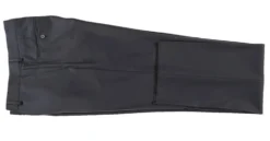 Half Canvas Wool Dress Suit Modern Fit 2 Piece in Black