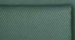Hunter Green Pin Striped Dress Shirt Set with Tie and Handkerchief