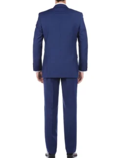 (38L) Regular Fit 2 Piece Blue Suit