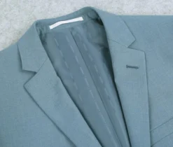 Light Blue 2 Piece Suit Notch Lapel Slim Fit