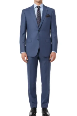 (Limited Sizes) Regular Fit 2 Piece Blue Suit