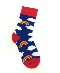 Madison Collection - Rainbow Cloud Men's Crew Socks