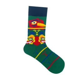 Madison Collection - Tribal Design Men's Crew Socks