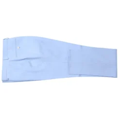 Men's Blue 2-Piece Slim Fit Linen Suit