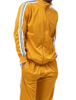 Men's Track Suit 2 Piece in Gold