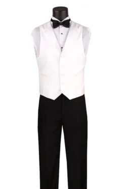 Men's Tuxedo Regular Fit Collection With Tails 3 Piece In Black