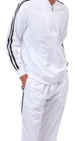 Men's Casual Jogging Set 2 Piece in White