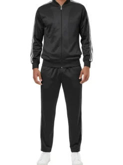 Men's Casual Jogging Set 2 Piece in Black