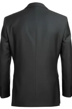 Men's Regular Fit Formal 2-Piece Suit - Black
