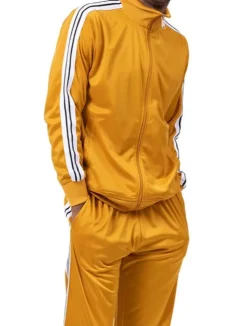 Men's Track Suit 2 Piece in Gold