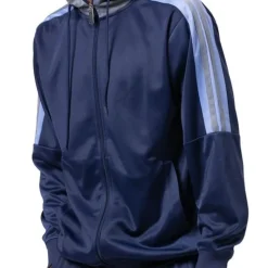 Men's Track Suit with Hood in Navy