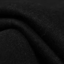 Milan Collection - Wool and Cashmere Regular Fit Dress Top Coat 48" Long in Black