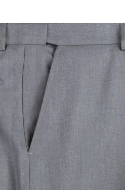 Nola Collection - Medium Gray Regular Fit 2 Piece Suit With Adjustable Waistband Pants