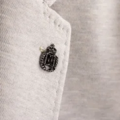 Oatmeal Modern Fit Textured Pick Stitch Blazer