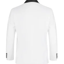 Off-White 2 Piece Tuxedo Shawl Lapel Slim Fit