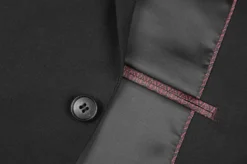 Performance Stretch Suit 2 Piece Slim Fit in Black