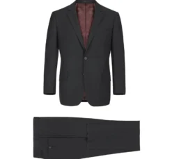 Performance Stretch Suit 2 Piece Slim Fit in Black