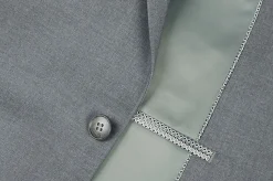 Performance Stretch Suit 2 Piece Slim Fit in Gray